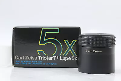 【 MINT In Box 】 Contax Carl Zeiss Triotar T 5X Lupe Loupe From JAPAN • $346.32