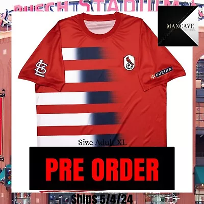 St. Louis Cardinals St. Louis City Sc Soccer Jersey Size Xl Sga 5/3/24 *pre-sale • $19.99