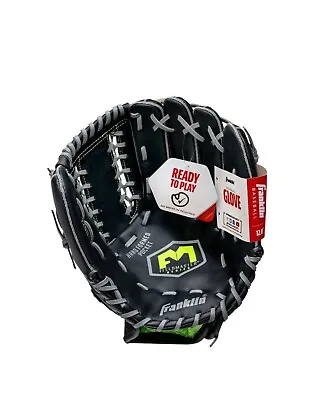 Franklin Sports Midnight Series 12 Inch Baseball Glove For Right Hand Thrower • $29.99