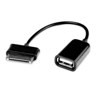 30 Pin Cable To USB Female OTG Adapter (M80) For Samsung Galaxy Tablet P1000 • $4.45