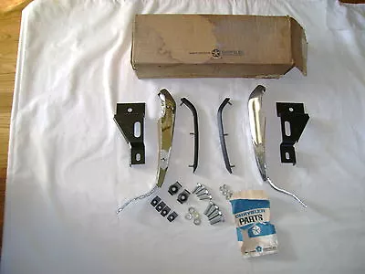 Nos Mopar 1971-2 Coronet 4 Door Rear Bumper Guard Package  Police Car  Nib!!! • $274.95