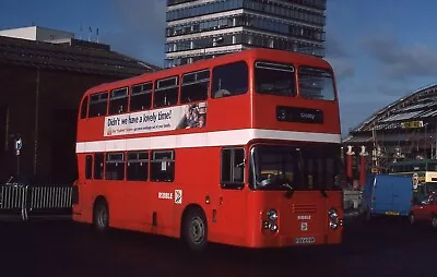 Original RIBBLE Bus Slide  Leyland Atlantean AN68 #1499 FBV499W  Liverpool Oct84 • £2.99