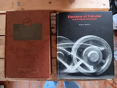 Vintage Math School Textbooks/ Calculus/ Standard Mathmatical Tables • $4