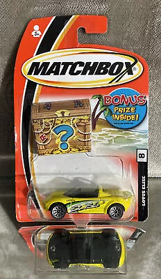 Matchbox 2005 Treasure Chest #8 Lotus Elise Yellow Diecast Sports Car NIP • $9.99