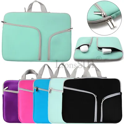 For Ultrabook NoteBook 12  13  15  Inch Laptop Sleeve Case Carry Pouch Bag Cover • $14.19