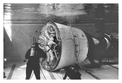 Buzz Aldrin Training In Pool On Gemini Mockup 4x6 Photograph Reprint • $7.97