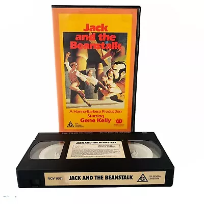 Jack And The Beanstalk VHS 1976 Hanna-Barbera Gene Kelly Tested Vintage Rare ! • $59.99