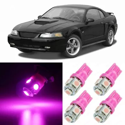 8 X Ultra PINK Interior LED Lights Package For 1994 - 2004 Ford Mustang +TOOL • $10.99