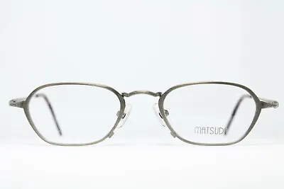 MATSUDA 10126 AS Original Vintage Eyeglasses Frahe Steampunk Antique-Silver Rare • $199