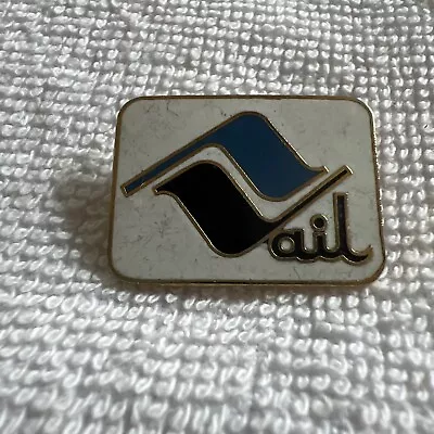  Vintage VAIL Skiing Ski COLORADO CO Resort Souvenir Travel Lapel Pin Badge • $7.99