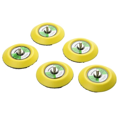 UK 5X For Sander Backing Plate Polisher Sanding Disc Holder Pads Hook And Loop • $21.60
