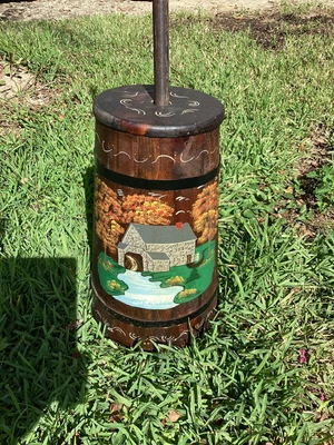 $29.99 • Buy Antique Vintage Wooden Butter Churn Folk Art