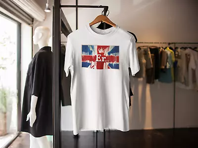 Banksy Er......logo T-shirt Union Jack Paint Graffiti • £9.99