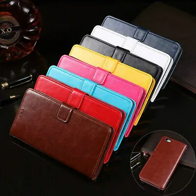 $8.99 • Buy For Apple IPhone 6 6s 7 8 Plus SE Leather Wallet Flip Case Card Stand Cover
