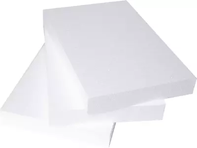 Silverlake Craft Foam Block - 3 Pack Of 11x17x2 EPS Polystyrene Blocks For Craf • $33.76