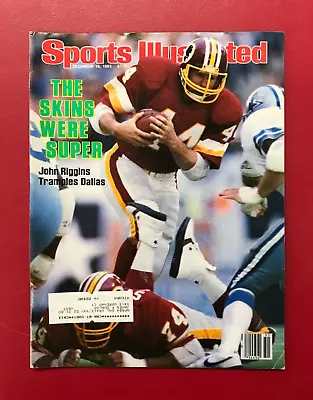 Sports Illustrated Magazine Dec 1983 Washington Redskins John Riggins Cowboys • $10