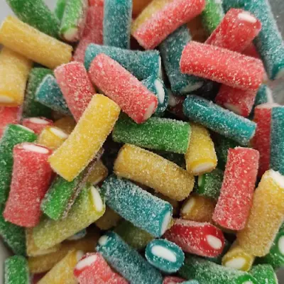 Fizzy Assorted Pencils Halal Multicoloured Sweets Full Bag 2kg • £10.99