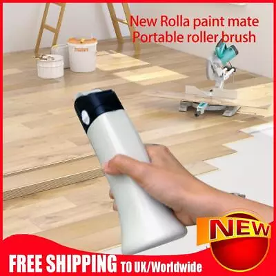 Roller Brush Handle DIY Craft Tool House Paint Rollers Runner For Wall Decorate • £6.59