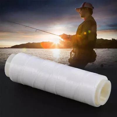 Invisible Wire Monofilament Polyester Bait  Fishing Line Elastic Thread Spool • £3.55