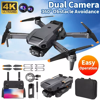 $58.79 • Buy 5G 4K GPS Drone HD Camera Drones WiFi<FPV Foldable RC Quadcopter With Battery