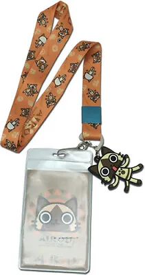 Airou From The Monster Hunter - Airou Lanyard Anime Licensed 37684 *NEW*SEALED* • $0.99