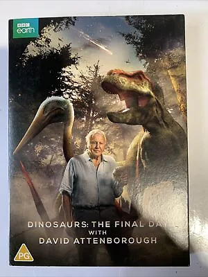 Dinosaurs: The Final Day With David Attenborough (DVD 2022) • £4.99