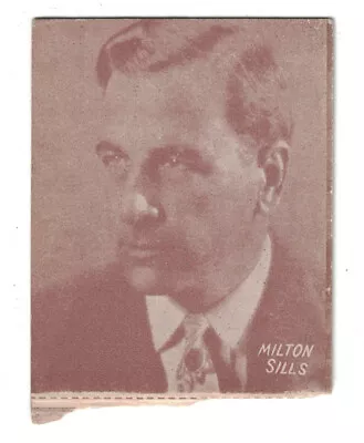 R97 - Movie Star Strip Cards - Milton Sills • $15