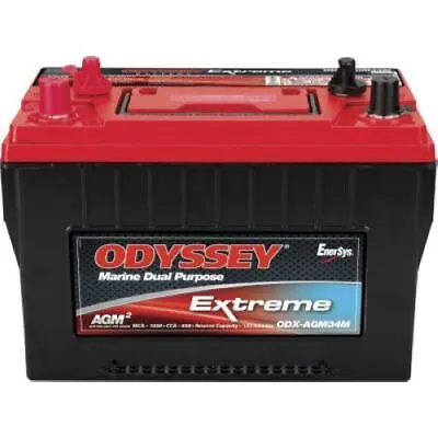 Odyssey ODX-AGM34M Marine Battery - Group 34 With Tin-Plated SAE Posts NEW • $406.88