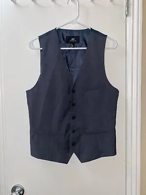 H&M 5 Button Dark Grey Dress Vest • $25