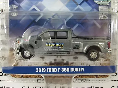 2022 Greenlight BIGFOOT 2019 FORD F350 F-350 LARIAT Dually GREEN MACHINE *RAW* • $3.25