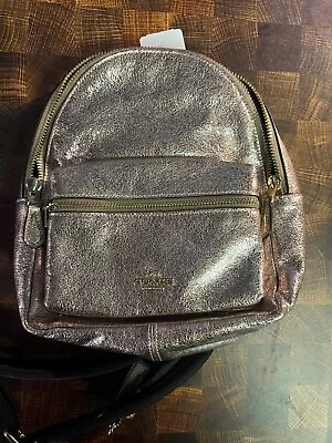 COACH Pink Glitter Mini Backpack - NEVER USED NEW • $13.50