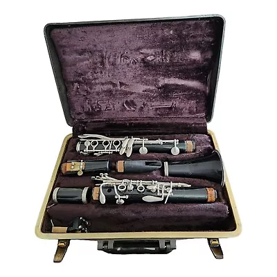 Vintage Bundy 577 Resonite Clarinet USA With Hard Carrying Case • $75