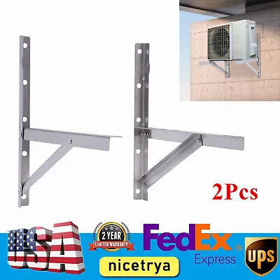 Mini Split Wall Mounted Mounting AC Rack Air Conditioner Bracket Hanging Rack US • $25.65