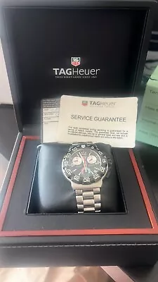 TAG Heuer Formula 1 F1 Chronograph CAC1110 Watch Box Papers • £800