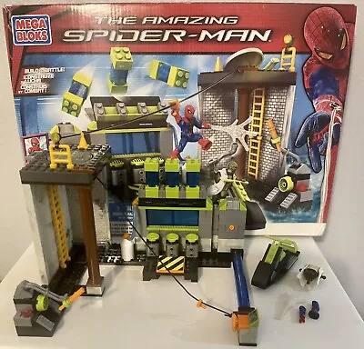 Mega Bloks 91348 MARVEL The Amazing Spider-Man Sewer Lab Ambush Set 2012 Rare • $69.95