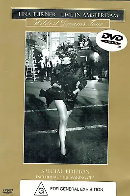 Tina Turner Live In Amsterdam Region 4 Dvd • $22.80