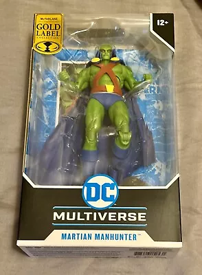 Mcfarlane Dc Multiverse Martian Manhunter Gold Label Mib • $22.50