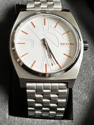£79 • Buy Nixon Star Wars Watch, BB-8 Silver/Orange, Metal Armband, Mint With Box