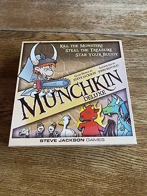 Steve Jackson Games Munchkin Deluxe Board Game • $14.99