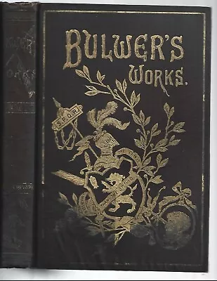 The Works Of Edward Bulwer Lytton Volume I  Lord Lytton Vintage P.F. Collier • $4.99