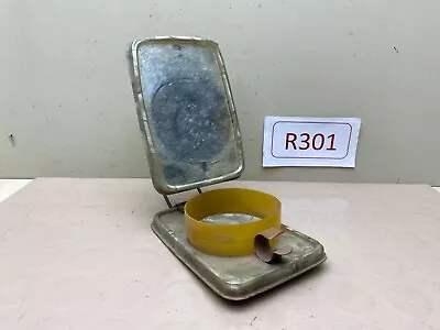 Vintage Unique Folding Marble Bakelite Vanity Dresser Mirror -Lipstick - Holder • $19.47