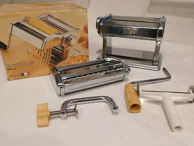 Marcato Atlas Model 150 Deluxe Pasta Machine Made In Italy Vintage In Box • $32