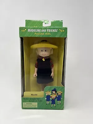 NEW Madeline's Friends 8.5  Eden Poseable Dolls Nicole 1998 NOS Retired W/ Box • $79.99