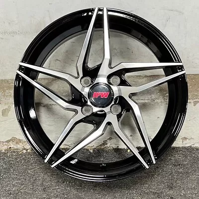 15  Ipw 563 Style Wheels Rims Black 4 Lug 4x100 Brand New Set Of 4 • $470