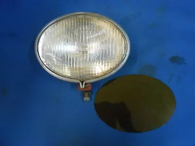 Vintage OVAL S & M Lamp Co Fog Light Driving Light 1930's 40's WORKS • $199.99