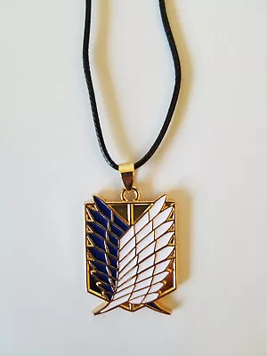 Attack On Titan Wings Of Freedom Shingeki No Kyojin Cosplay Pendant Necklace - A • $19.99