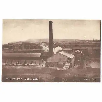 £6.75 • Buy EBBW VALE Willowtown Brick Factory Postcard, Unused