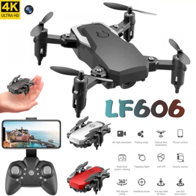 $31.19 • Buy LF606 4K Drone With HD Camera Drones WiFi FPV Drone Foldable RC Quadcopter