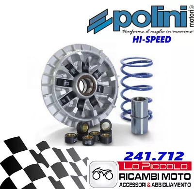 Set Variomatic POLINI Maxi Hi-Speed Racing Honda Pcx 125 150 2018 2019 2020 • $123.98