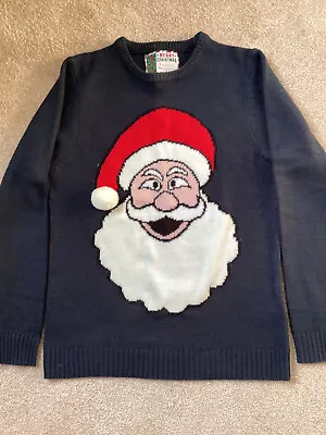 Mens Xmas Jumper Size S - Christmas Festive • £4.95